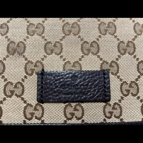 COPY - 100% authentic Gucci GG canvas messenger bag .. preloved - Picture 2 of 8